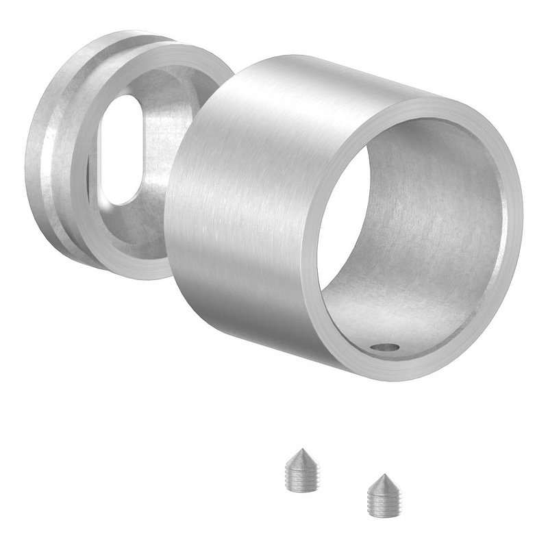 Wall mounting for tube 33.7 mm, AISI304