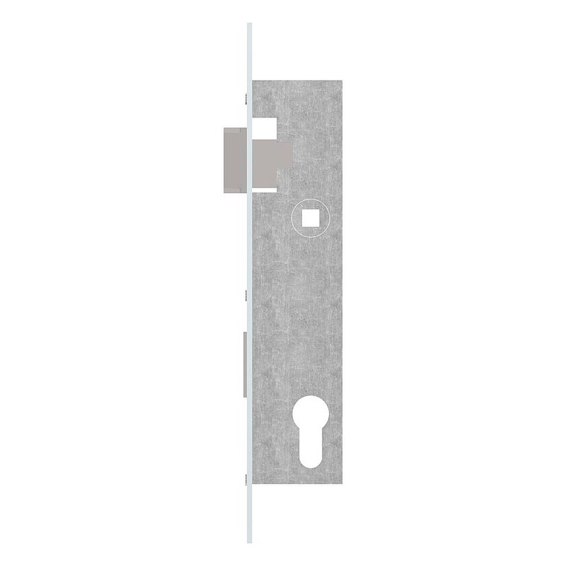 Rohrrahmenschloss verzinkt, Abstand 92 mm verzinkt, Dornmaß 30mm