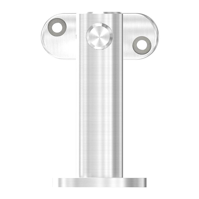Handlaufhalter mit Gelenk, Handlaufanschlussplatte 42,4mm, V2A