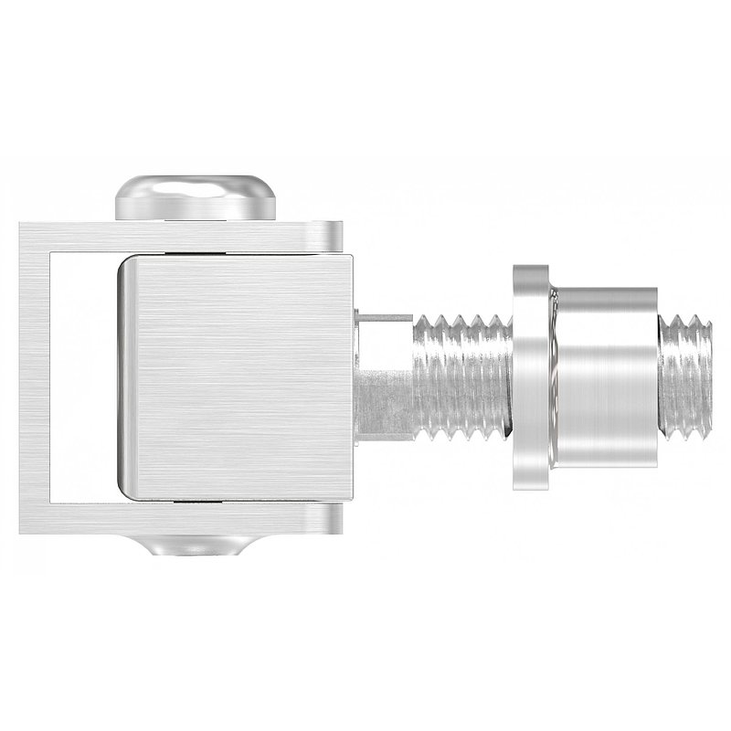 Verstellbares Torband mit Gewindehülse M14, V2A