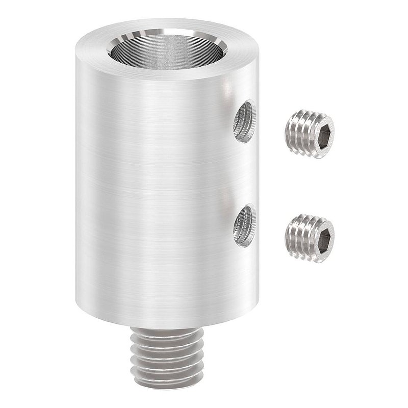 Plug-in piece for handrail retaining ring, AISI304