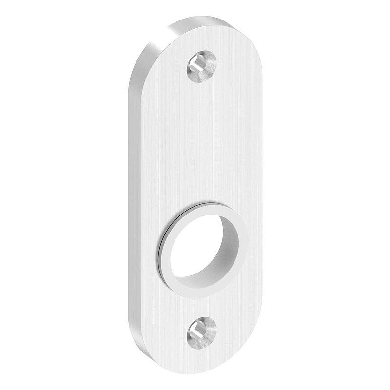 Kurzschild, Abmessung: 32x87x6mm, V2A