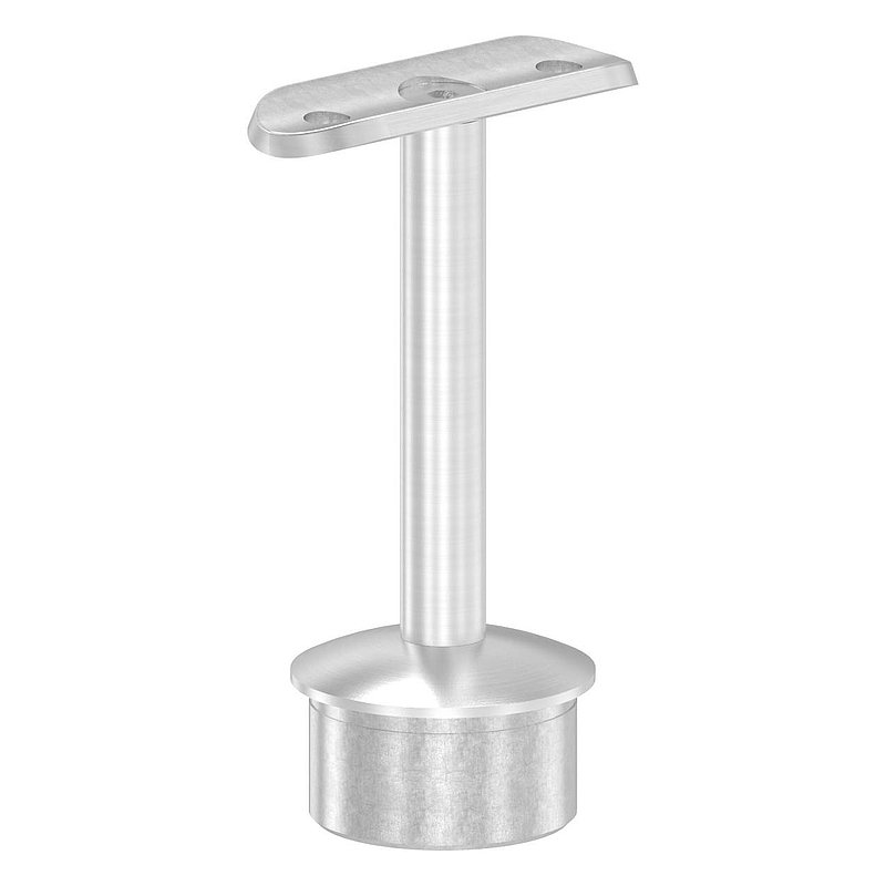 Rohrabschlussstopfen für Rohr 42,4x2,5mm, Handlaufanschlussplatte: 42,4mm, V2A