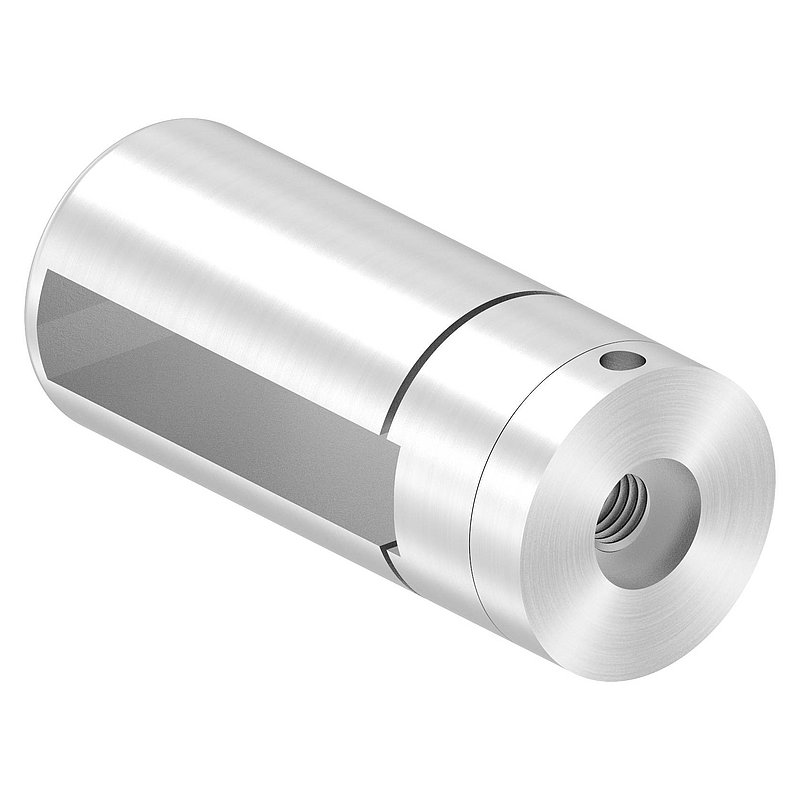 Brenk Grundhalter für Flachstäbe 50x10mm, V2A