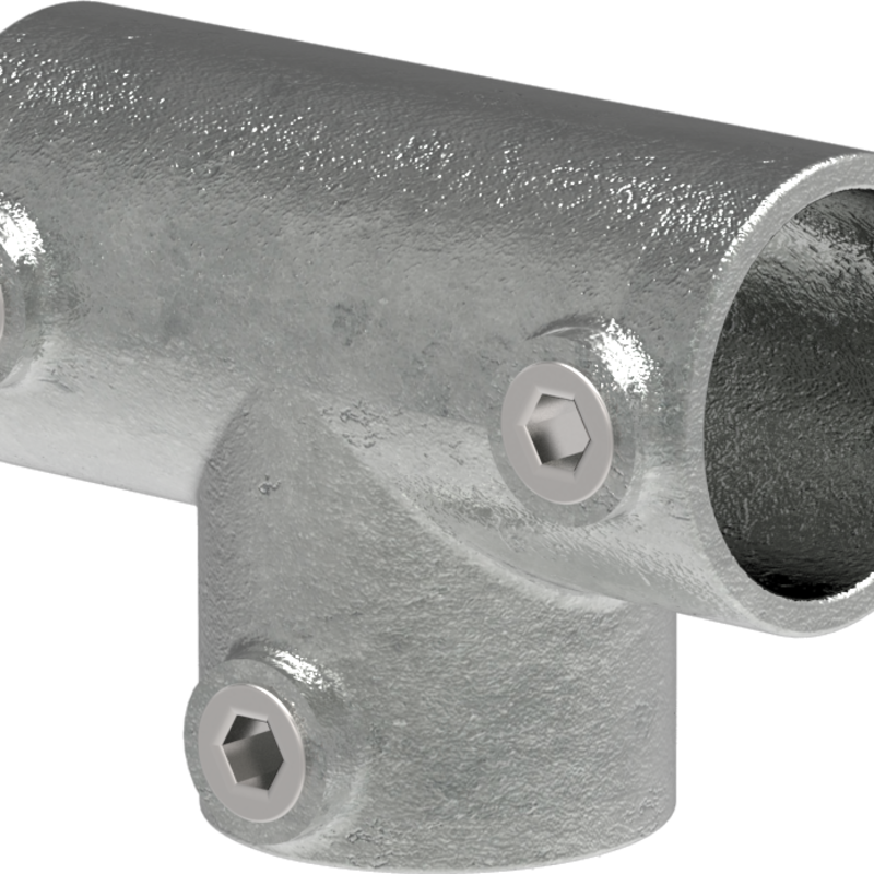 T-Stück lang, für Rohr Ø 60,3mm