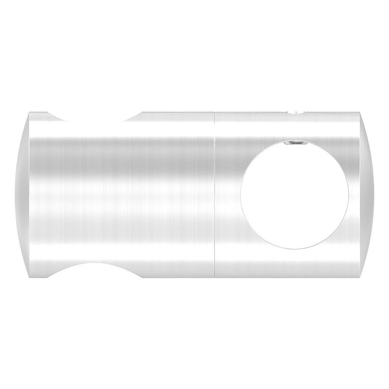 Double Cross bar holder with 14.2 and 14.2 mm bore, AISI304