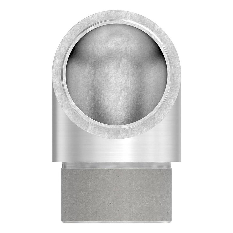 Tube bend 90° narrow, for tube 42.4x3mm, AISI304