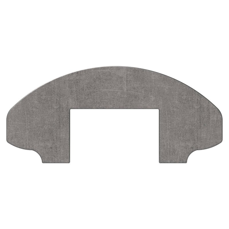 Handlauf 50x22,5mm mit Nut 20,5x12,5mm, L: 6000mm