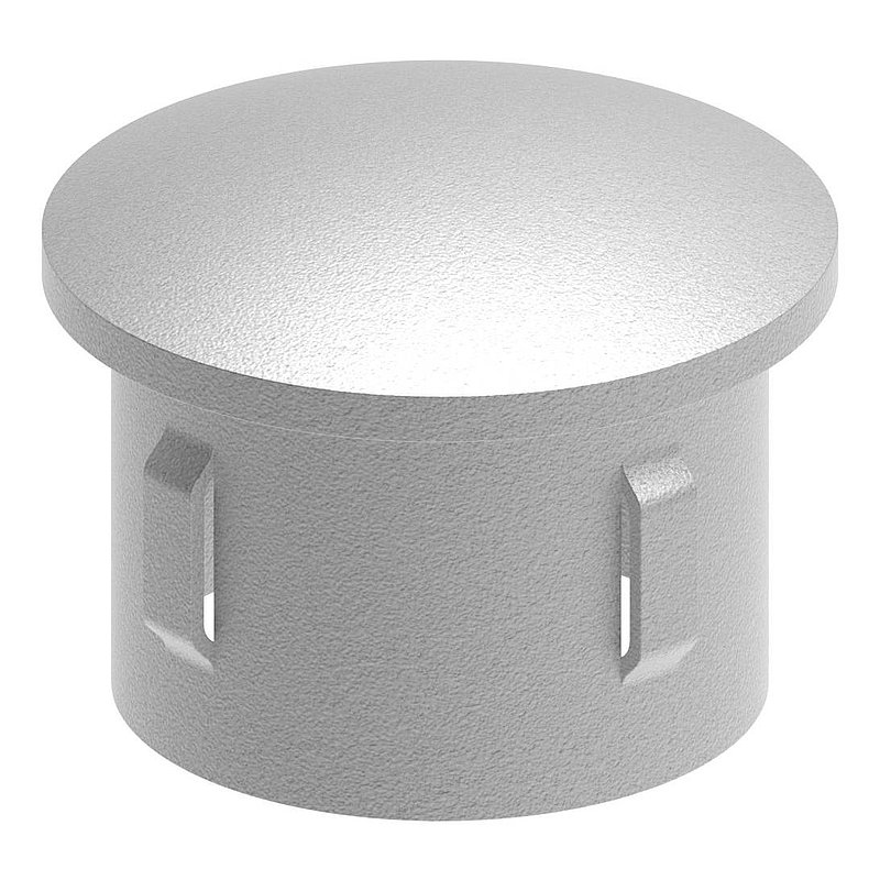 Stahleinschlagkappe, für Rohr 42,4mm, verzinkt