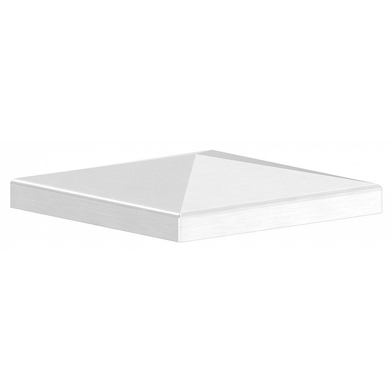 Pyramidenkappe, für Rohr 90x90mm, V2A
