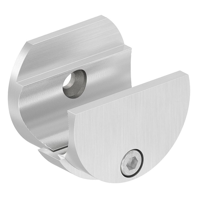 Wandhalter zum Klemmen für Laufschiene, V2A