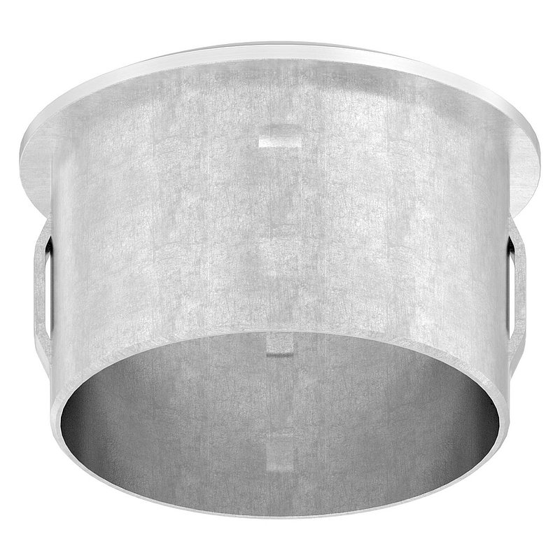 Rohrabschlussstopfen, für Rohr 48,3x2,0 - 2,5mm, V4A
