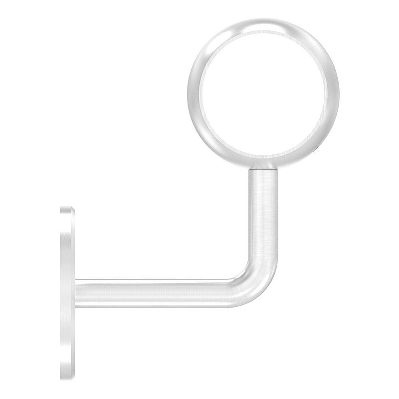 Handlaufhalter mit Kugelring für Rohr 48,3mm (Ronde und Bügel verschraubt), V2A
