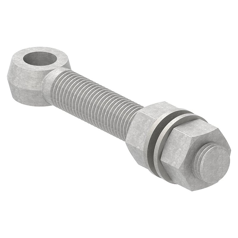 Augenschraube von Torband 121-M24, feuerverzinkt