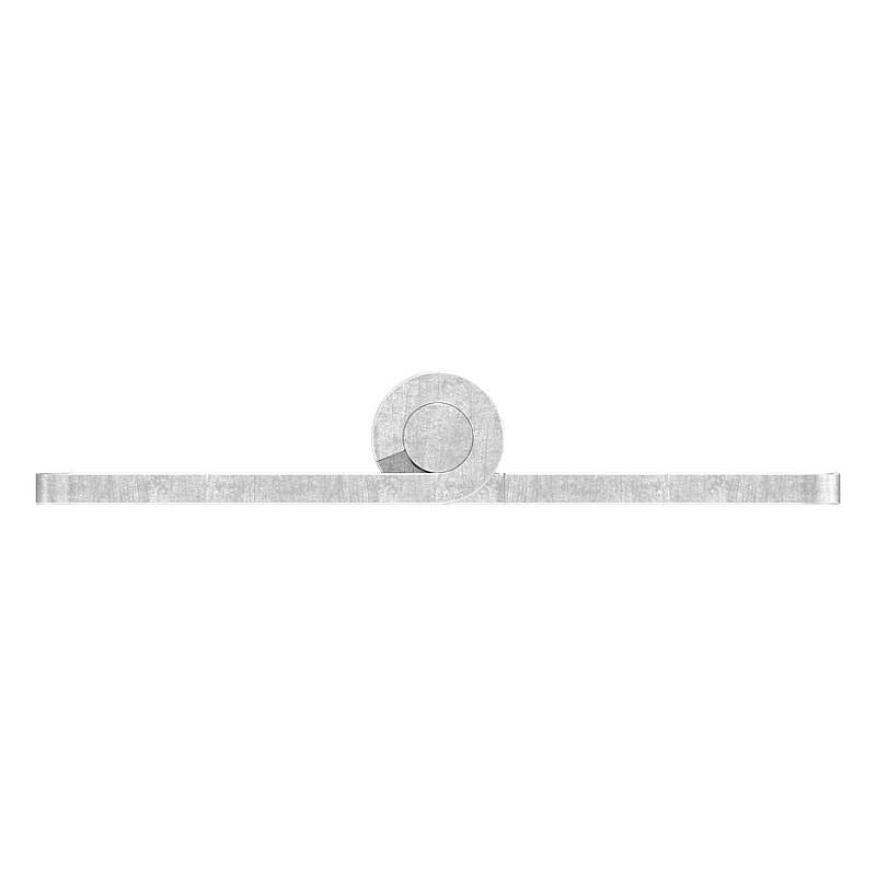 Charnière acier inoxydable 50x38mm avec tige fixe, V2A