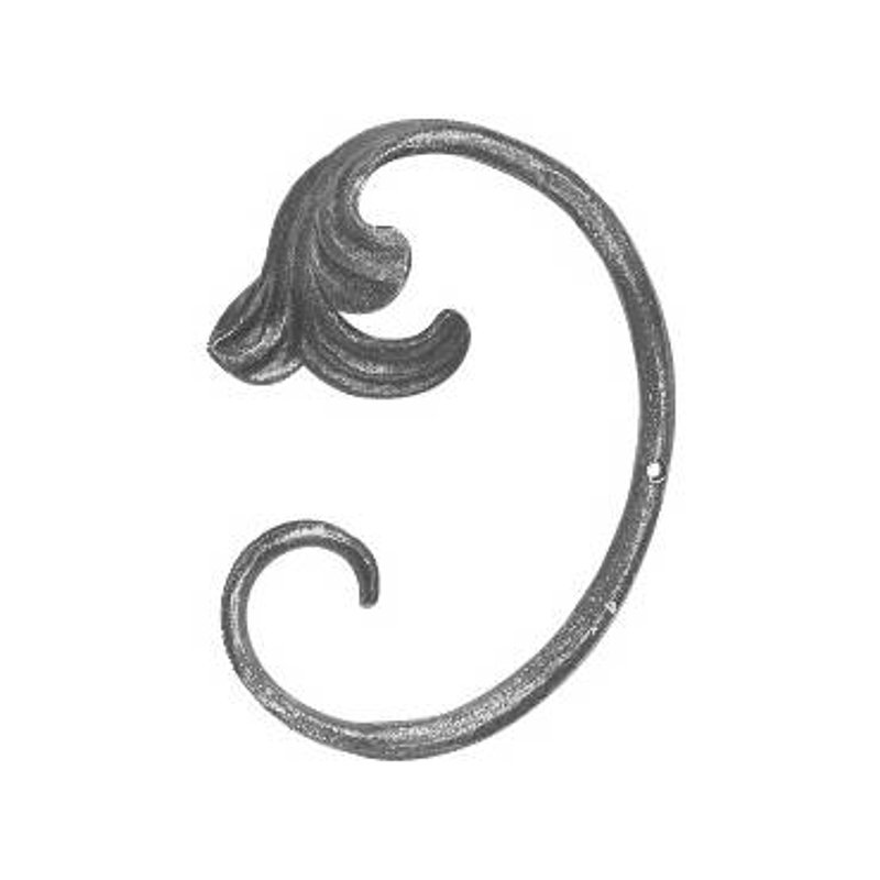 C-Schnecke 10mm, 170x120mm, LI