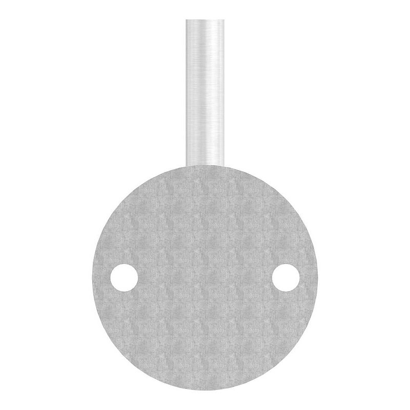 Handlaufhalter mit Innengewinde M6 (Ronde und Bügel verschweißt), V2A