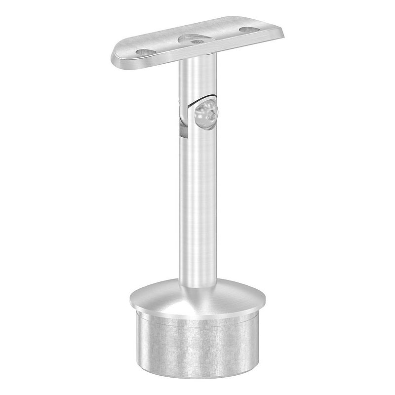 Rohrabschlussstopfen für Rohr 42,4x2,0mm, Handlaufanschlussplatte: 42,4mm, V2A
