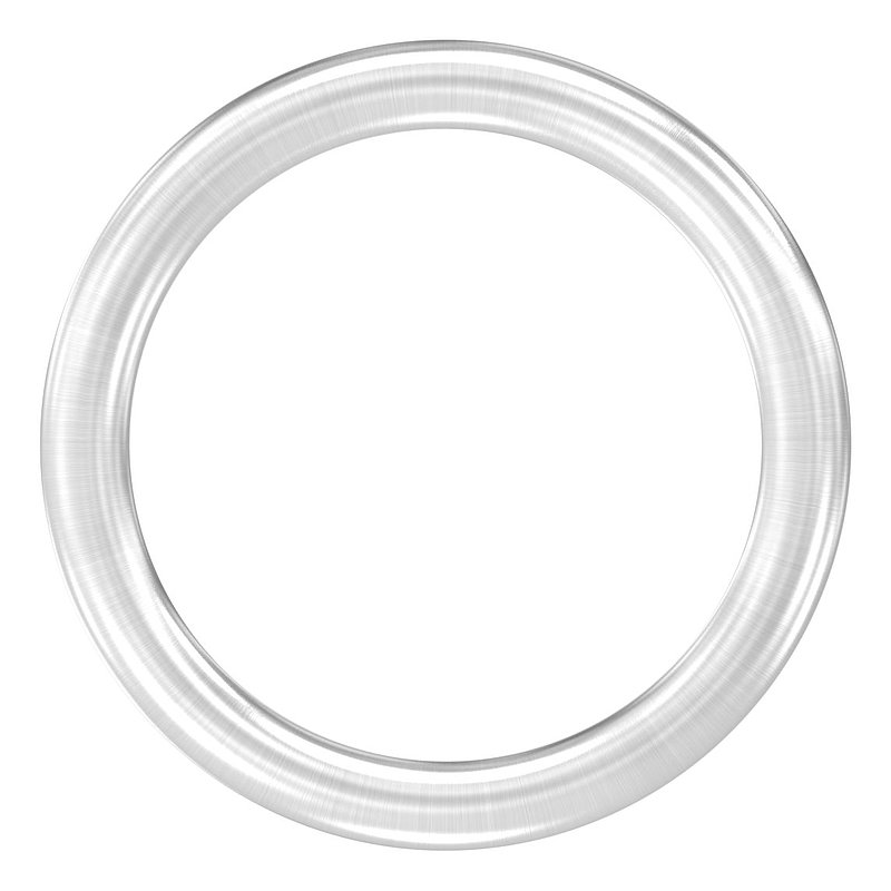 ring made in Ø 12mm, outer-Ø 108mm, AISI304