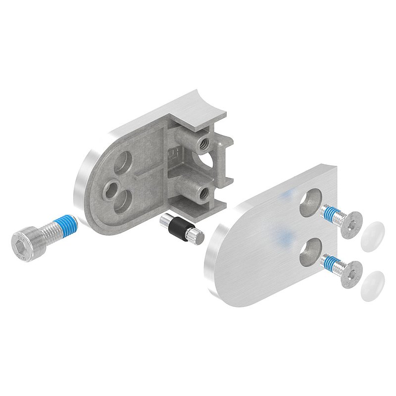 Pince à verre modèle 12, jonction: 42,4mm, V2A
