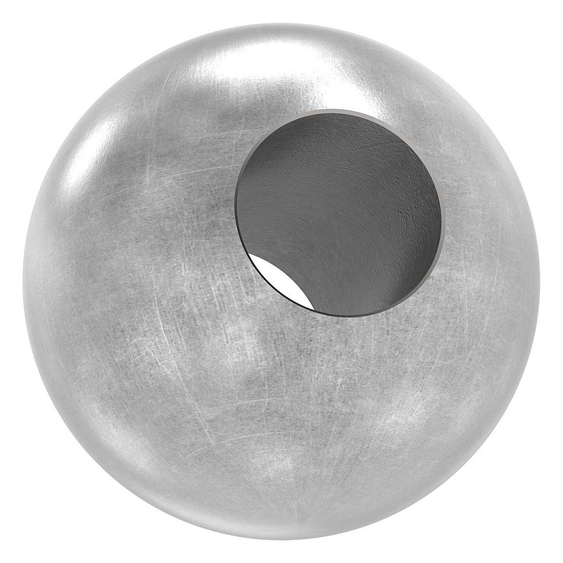 Massivkugel 25mm, mit Durchgangsbohrung 10,3mm