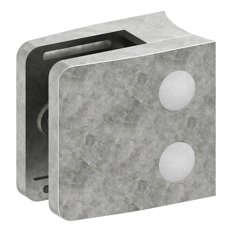 Pince à verre modèle 34, jonction: 76,1mm, zinc brut