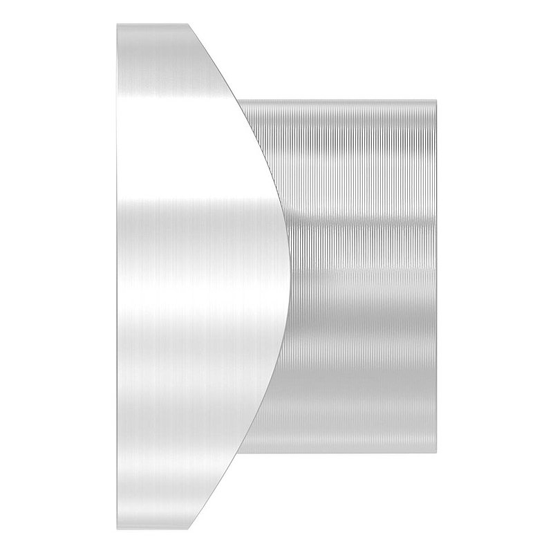 Gewindehülse, passend zu Torband 120-M16-VA, für Rohr 42,4mm, V2A