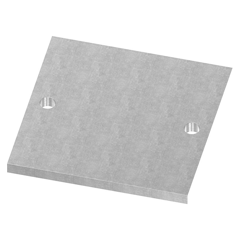 Plaque d'ancrage 150x150x10mm