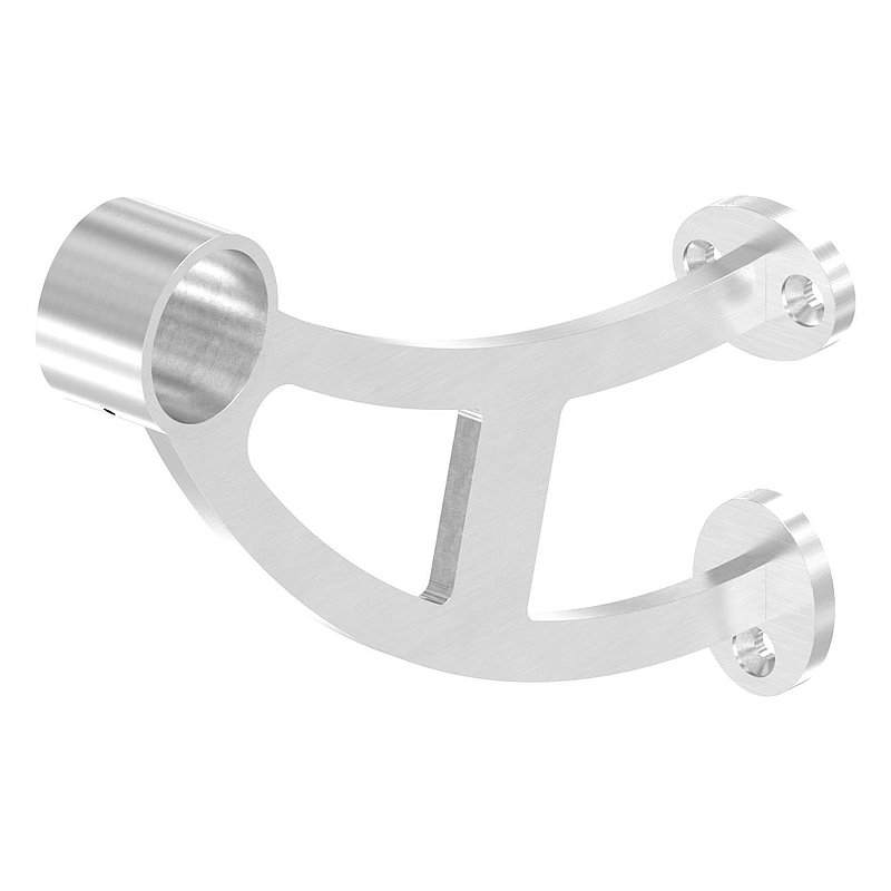 Support pour repose-pieds ou main courante, pour tube Ø 33,7mm, V2A