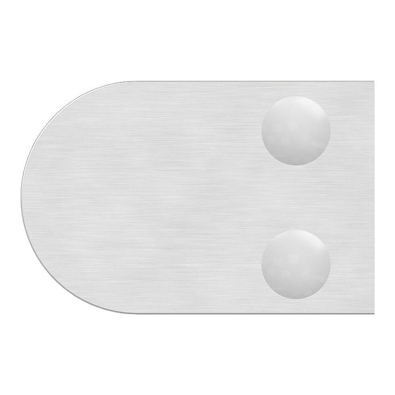 Glass clamp mod. 16, connection: 33.7mm, AISI304