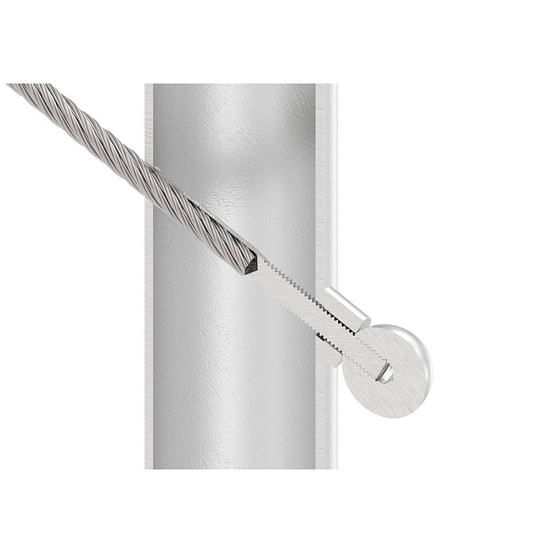 Formanschluss, für Gewinde M5, V2A