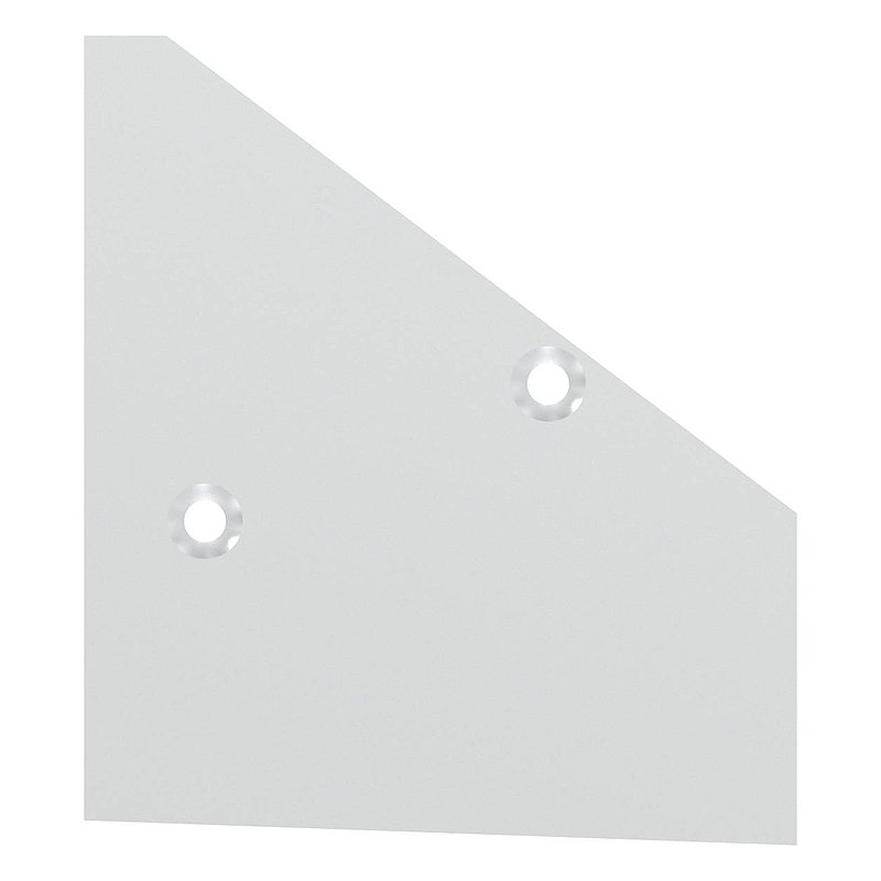 Embout latéral gauche pour eleganza canopy, brut