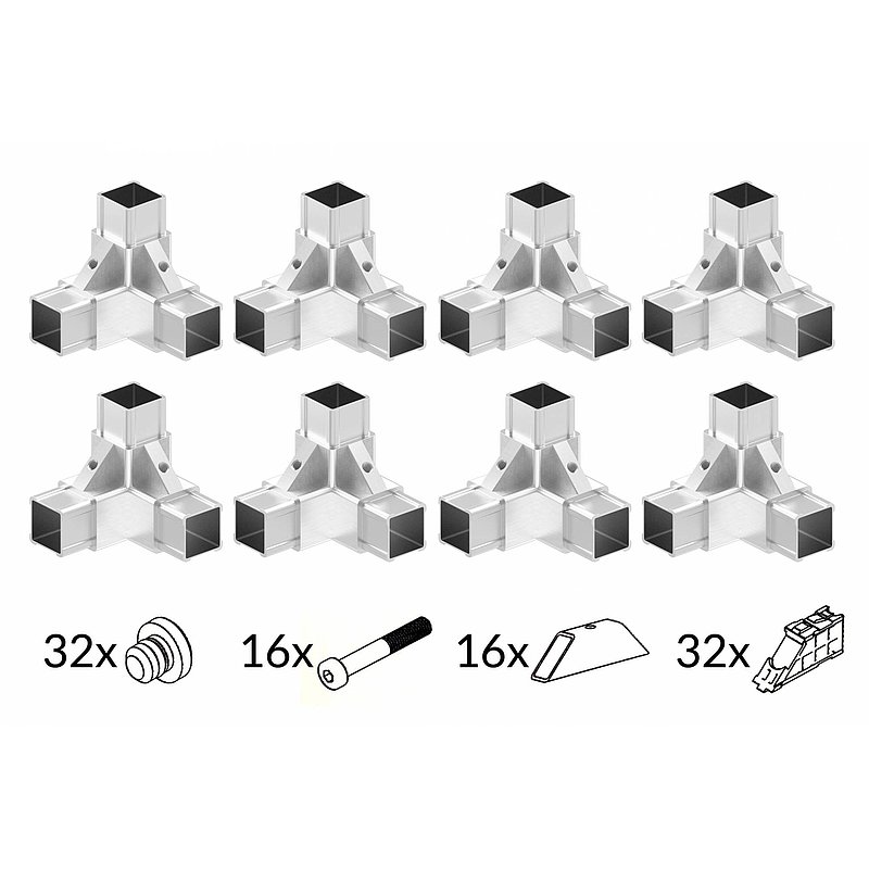 CORNECT®INOX Set 5, V2A
