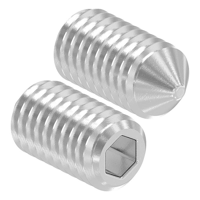 Gewindestift M5x10, V2A, DIN 914 / ISO 4027