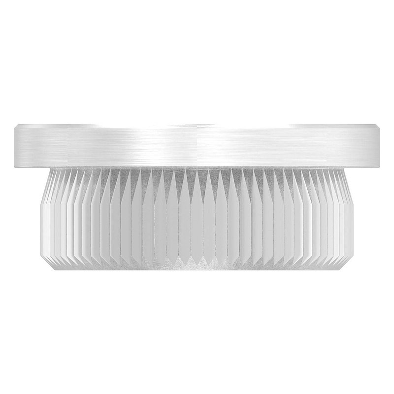 Tube end plug, for tube 25.0x2.0mm, AISI304