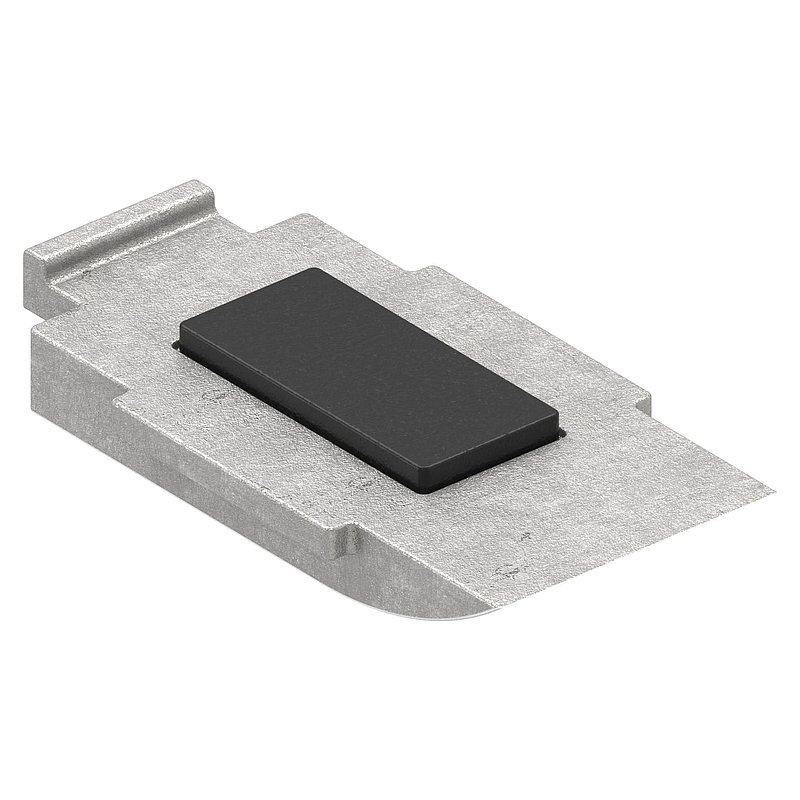 Sicherungsplatte für Mod. 38 , V4A