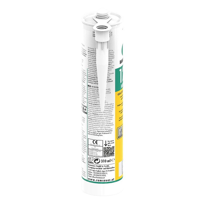 Neutraler Silikondichtstoff schwarz, 310ml Kartusche