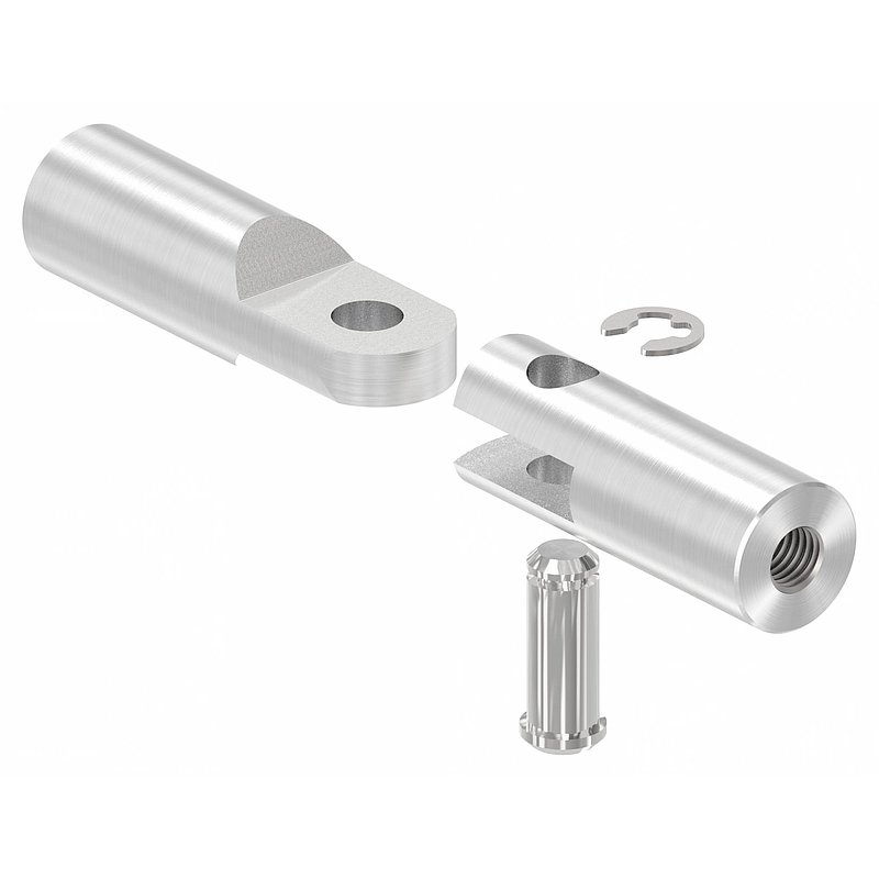 Articulation pour fixation murale, V2A