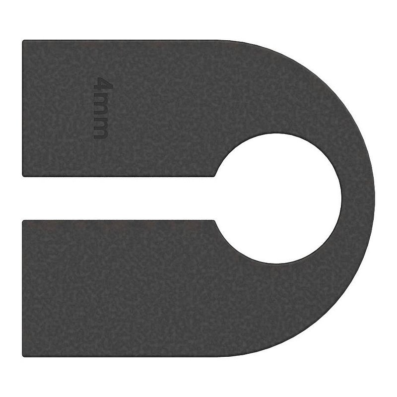 Rubber for mod. 16, sheet metal 4 mm