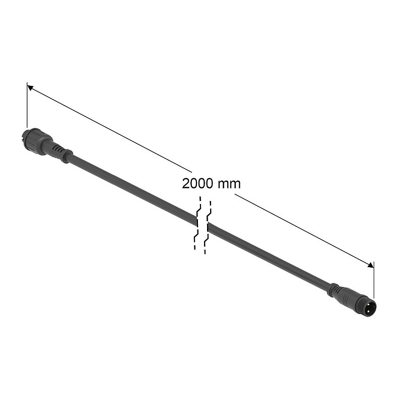 Extension cable for LED modules