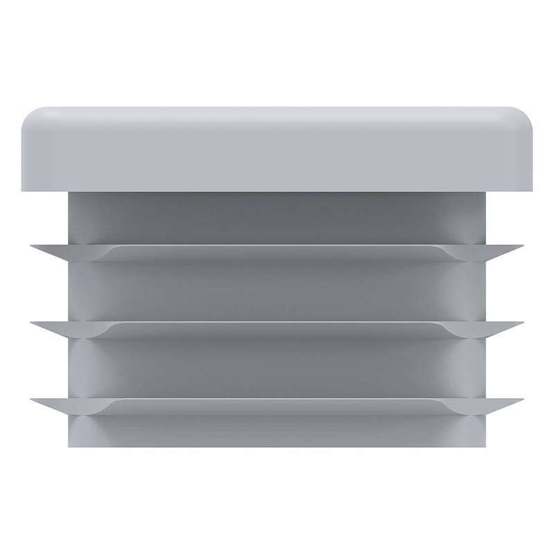 Plastic cap for rectangular tube 50x30mm