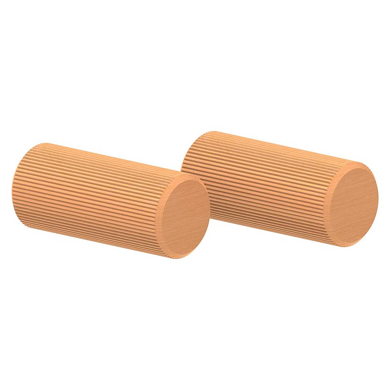 45° Bogen für Holzhandlauf Eiche, Ø 42,4mm