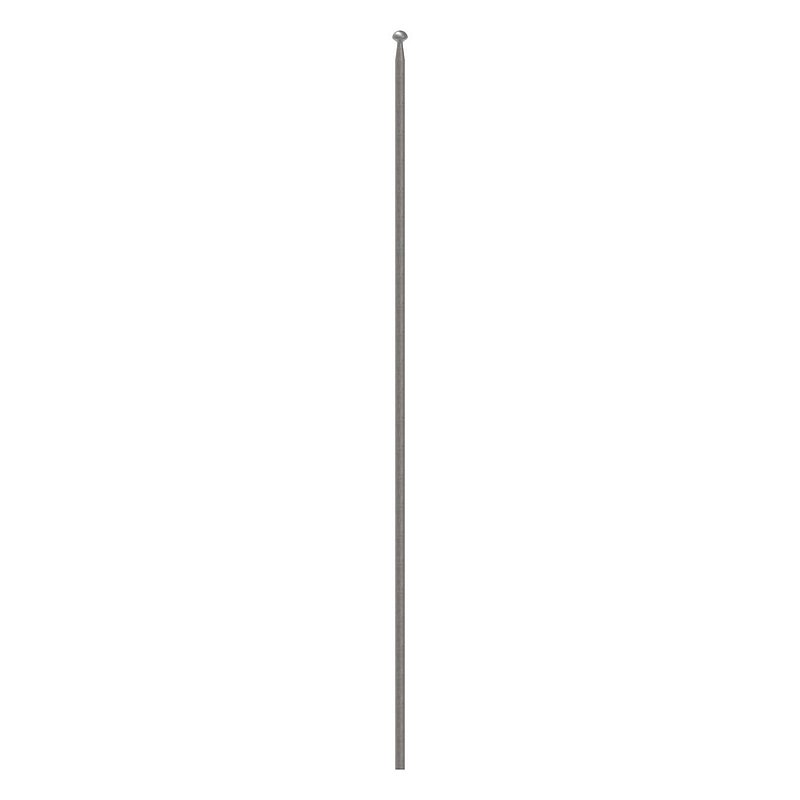 Zaunstab Ø 12mm, H: 840mm, konisch mit Knopf halbrund
