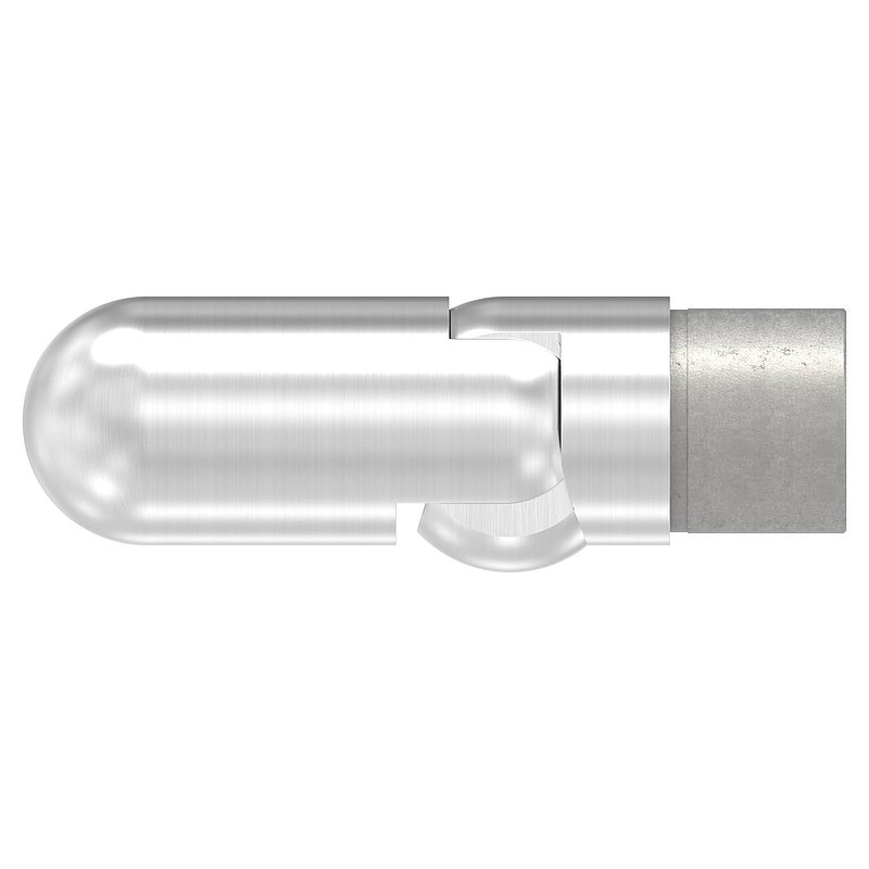 Gelenkstück links, für Rohr 42,4x2,0mm, V2A