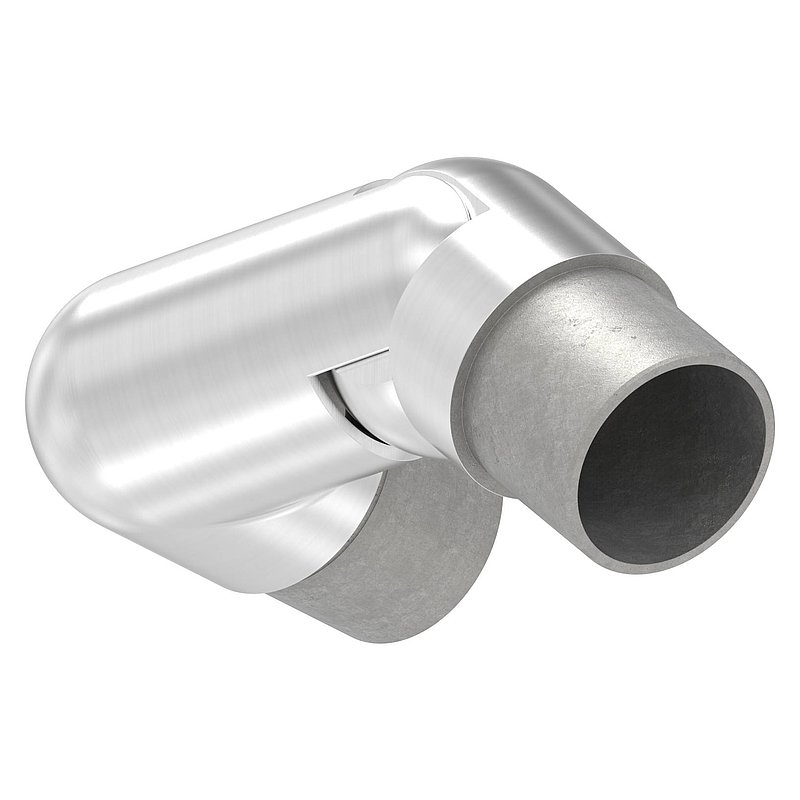 Gelenkstück links, für Rohr 42,4x2,0mm, V2A