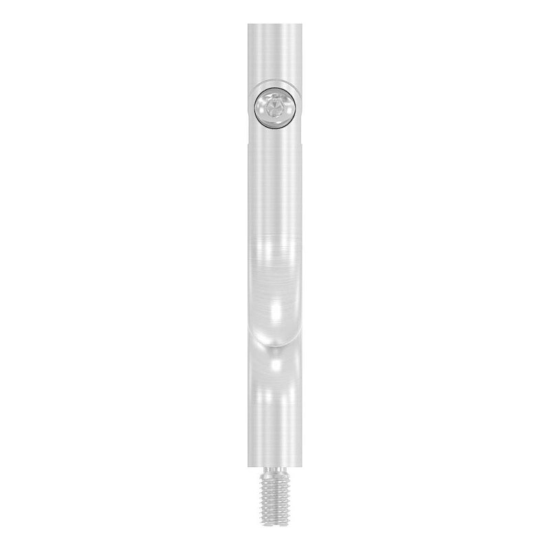 Étrier Ø 14mm, 2x courbé à 90°, avec articulation, V2A