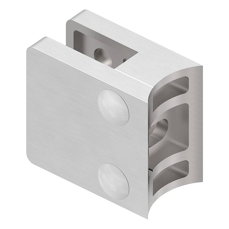 Glass clamp mod. 22, connection: 26.9mm, AISI304