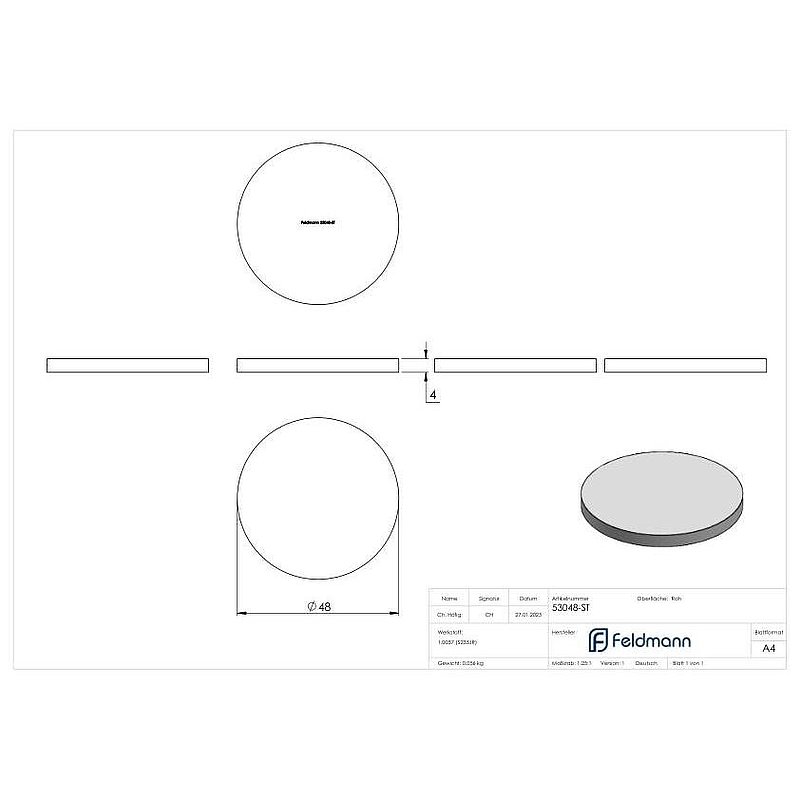 Embase 48x4mm