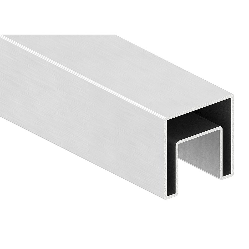 Quadratnutrohr, 40x40x1,5 mm, L: 3000mm, V2A