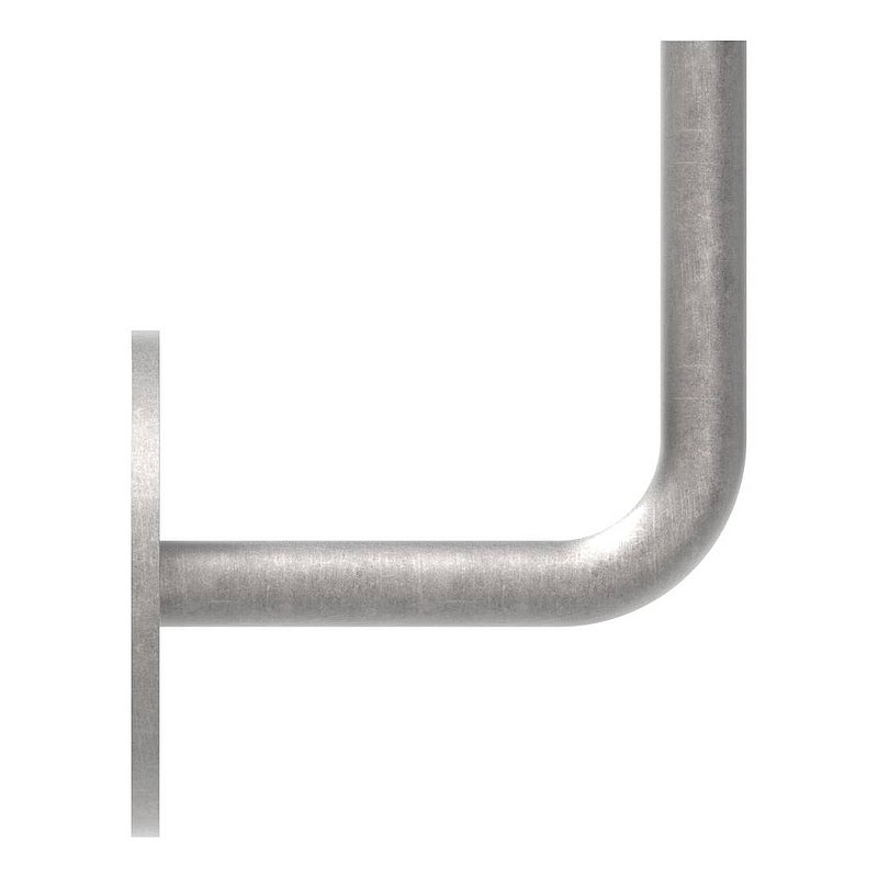 Handlaufträger mit Ronde flach, 70x4mm